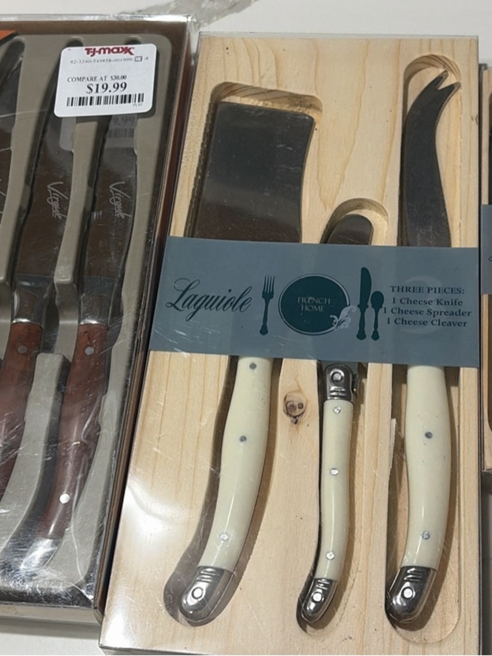 3-Piece Cheese Knife Set - Ivory